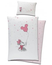 Бебешки спален комплект Sonne - Minnie Mouse, 100 x 135 cm, 2 части